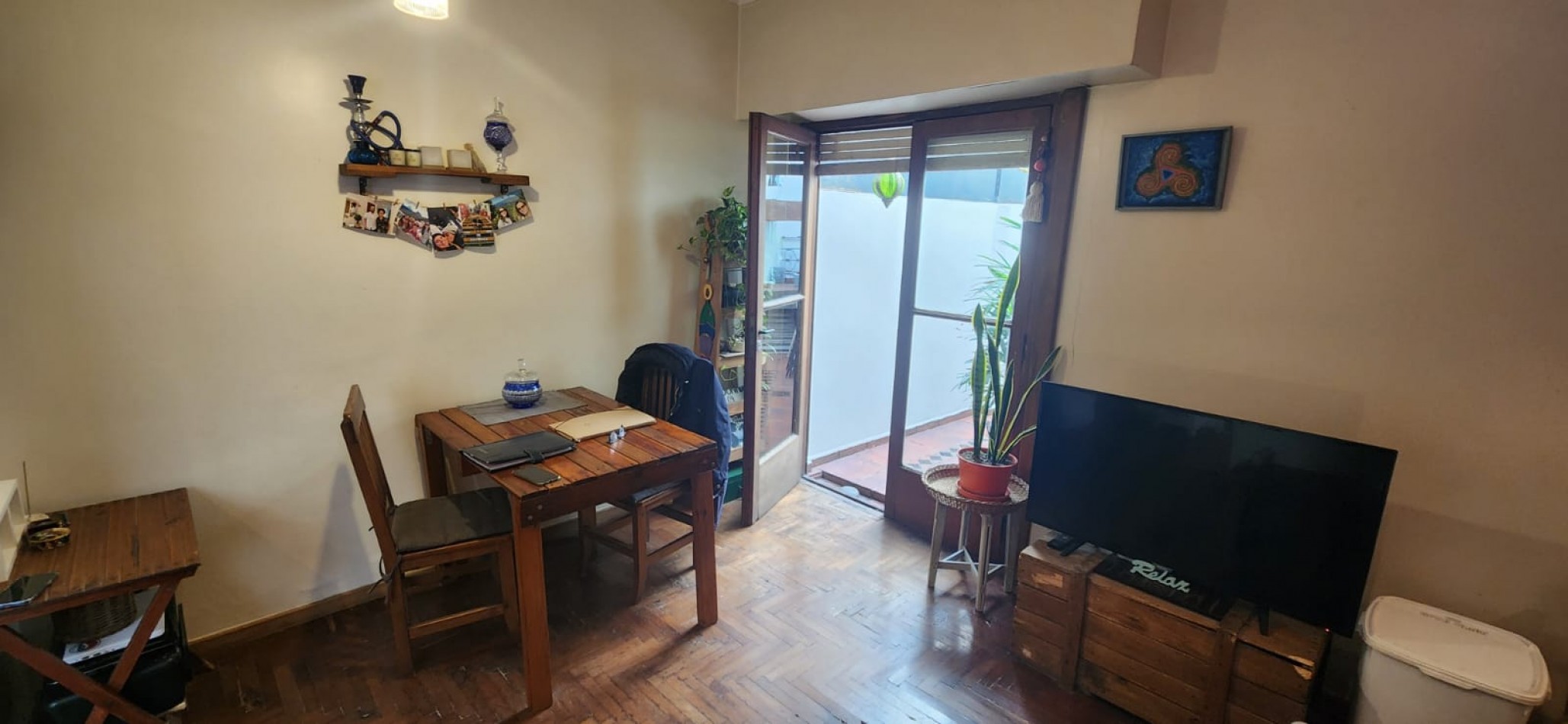 Hermoso departamento de 2amb en PB con dos patios