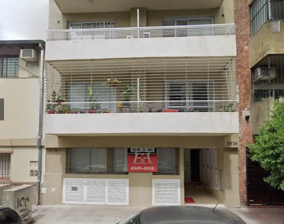 MONOAMBIENTE AMPLIO AL FRENTE CON BALCON